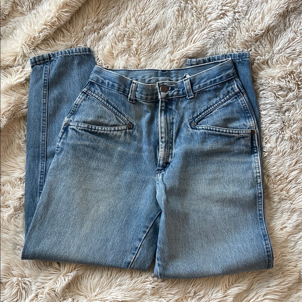 Cherokee Women's Blue Mom Jeans